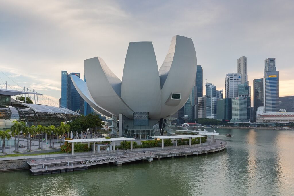 Marina Bay Sands and ArtScience Museum in Singapore